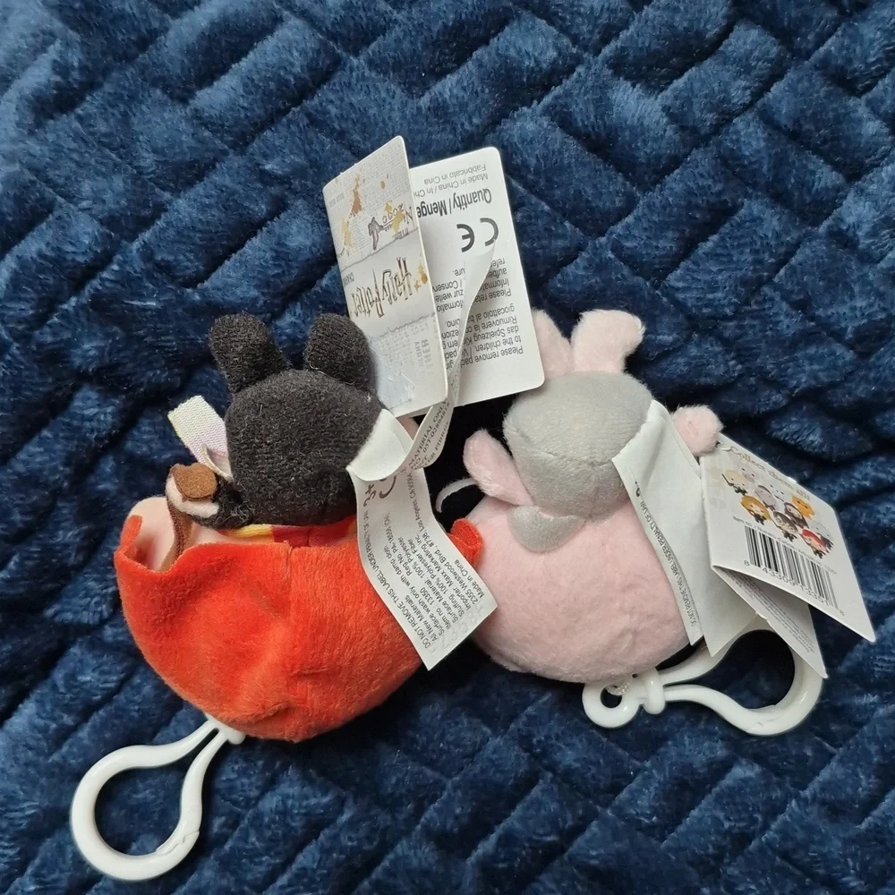 Harry Potter Ron Weasley & Dobby Plush Keychain Set, New With Tags - Picture 9 of 14